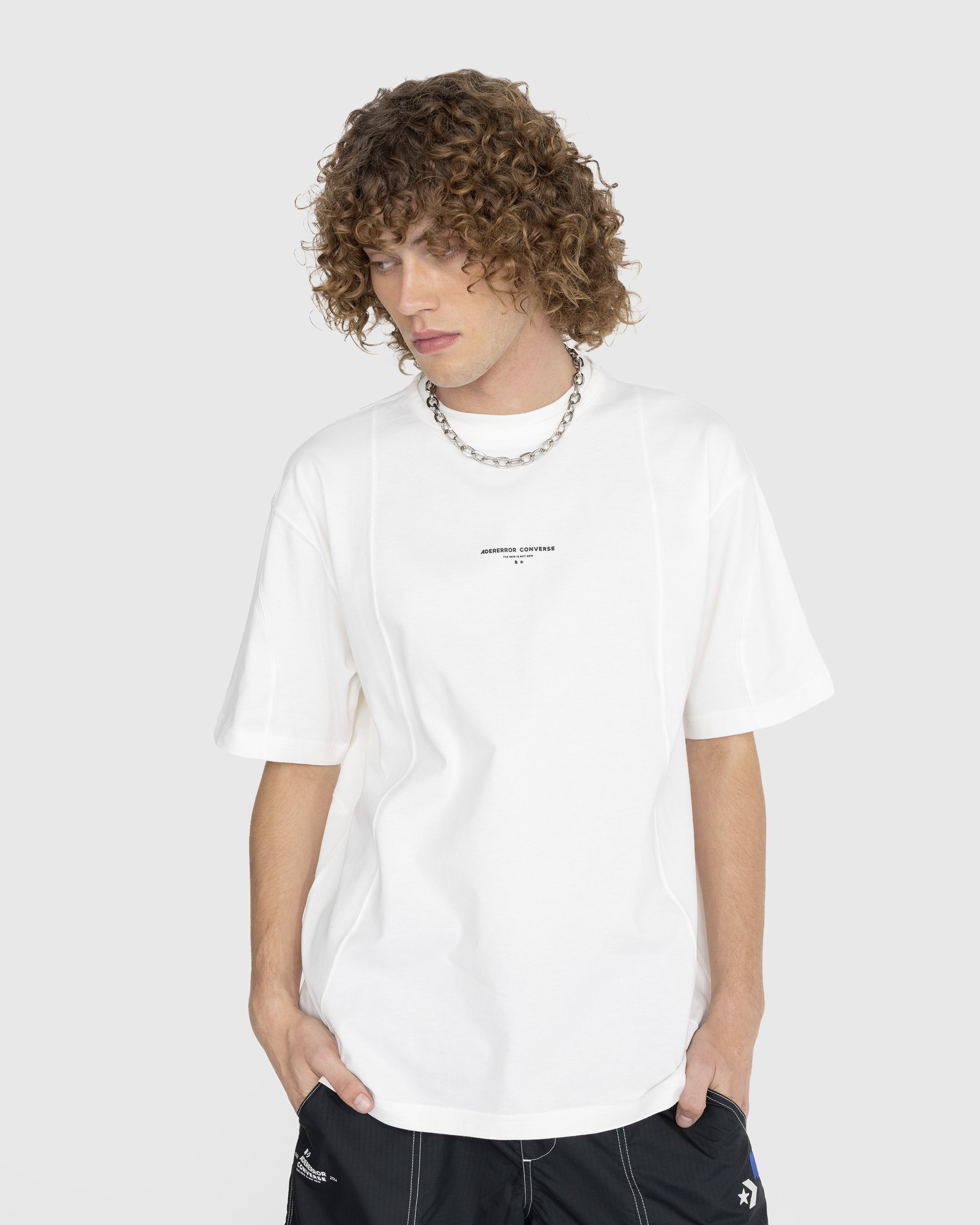 Converse x Ader Error Shapes T Shirt Cloud Dancer Highsnobiety